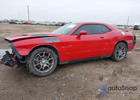 2017 Dodge Challenger Gt из США, поврежденный, VIN 2C3CDZGG4HH555781